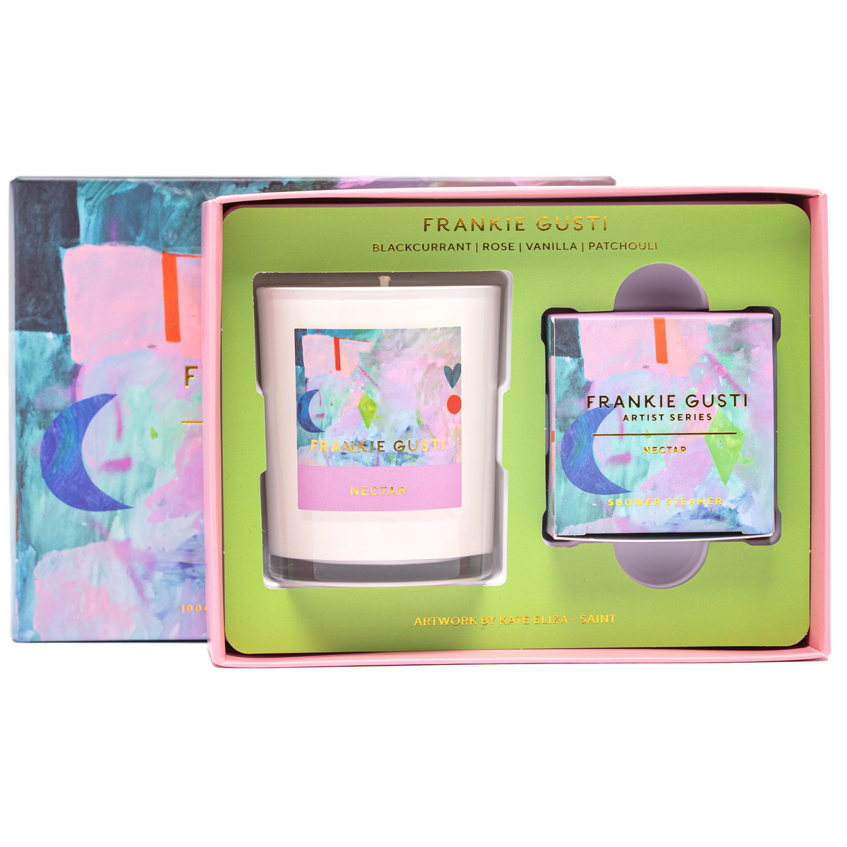 Frankie Gusti Steamer & Candle Duo - Artist Series