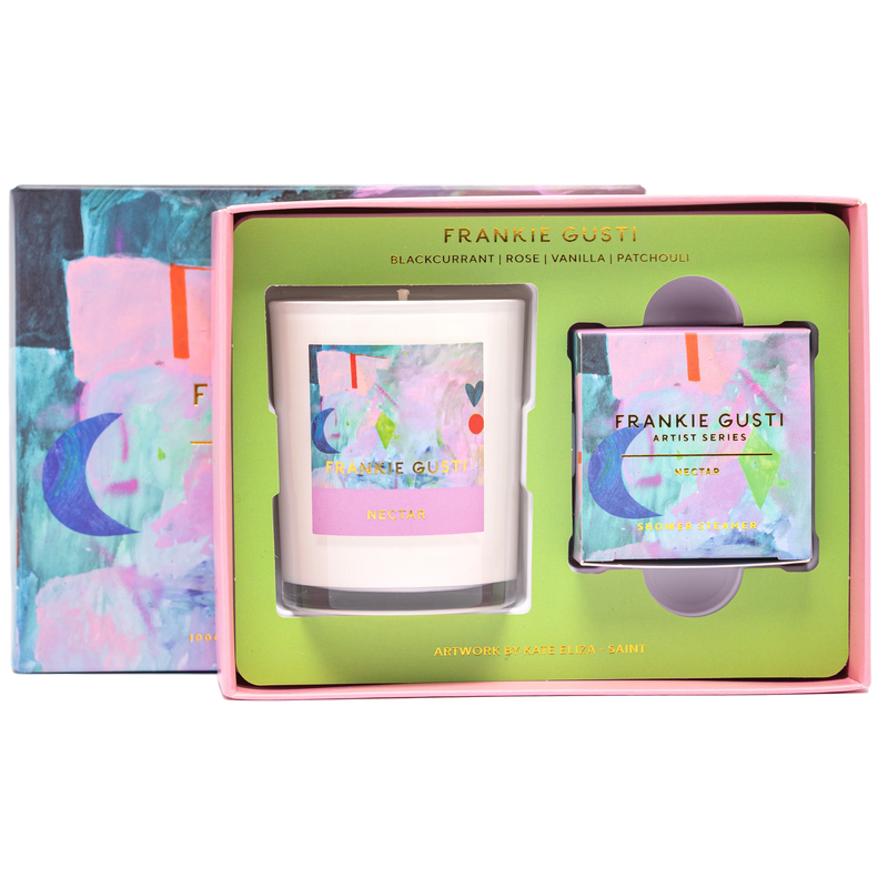 Frankie Gusti Steamer & Candle Duo - Artist Series