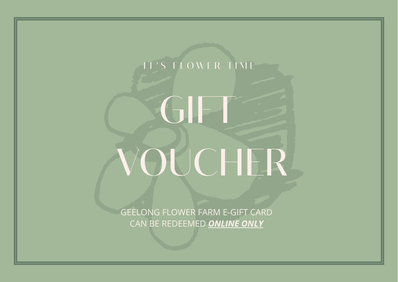 Geelong Flower Farm Gift Card