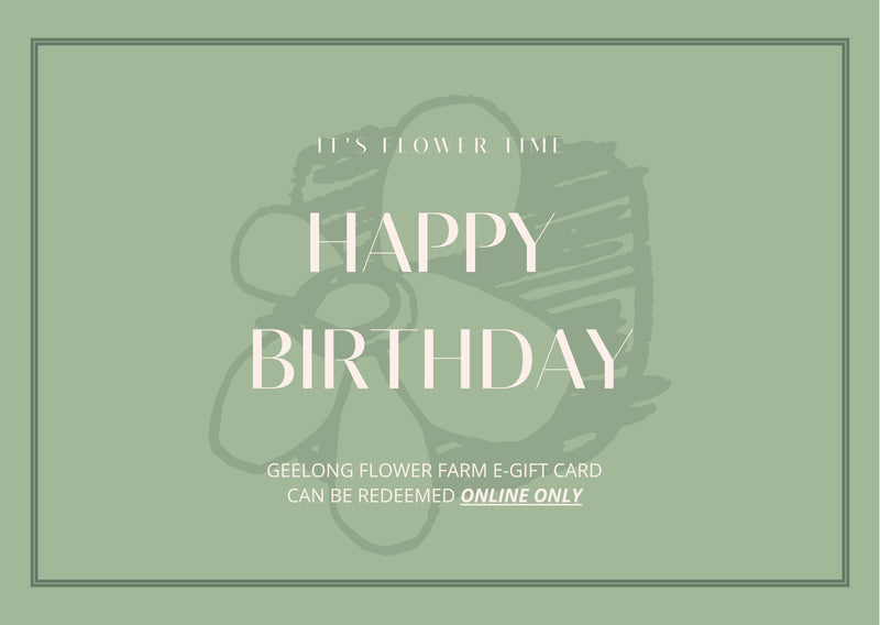 Geelong Flower Farm Gift Card