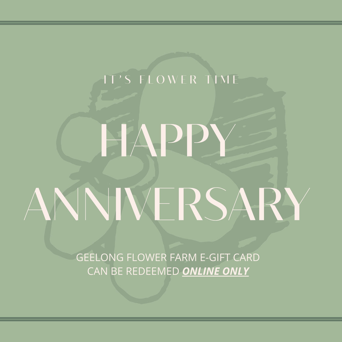 Geelong Flower Farm Gift Card