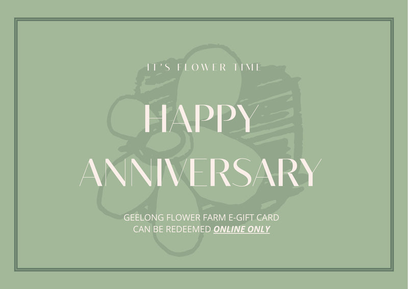 Geelong Flower Farm Gift Card
