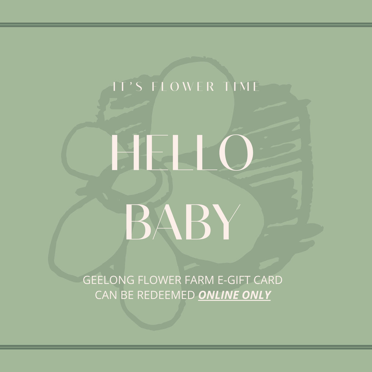 Geelong Flower Farm Gift Card