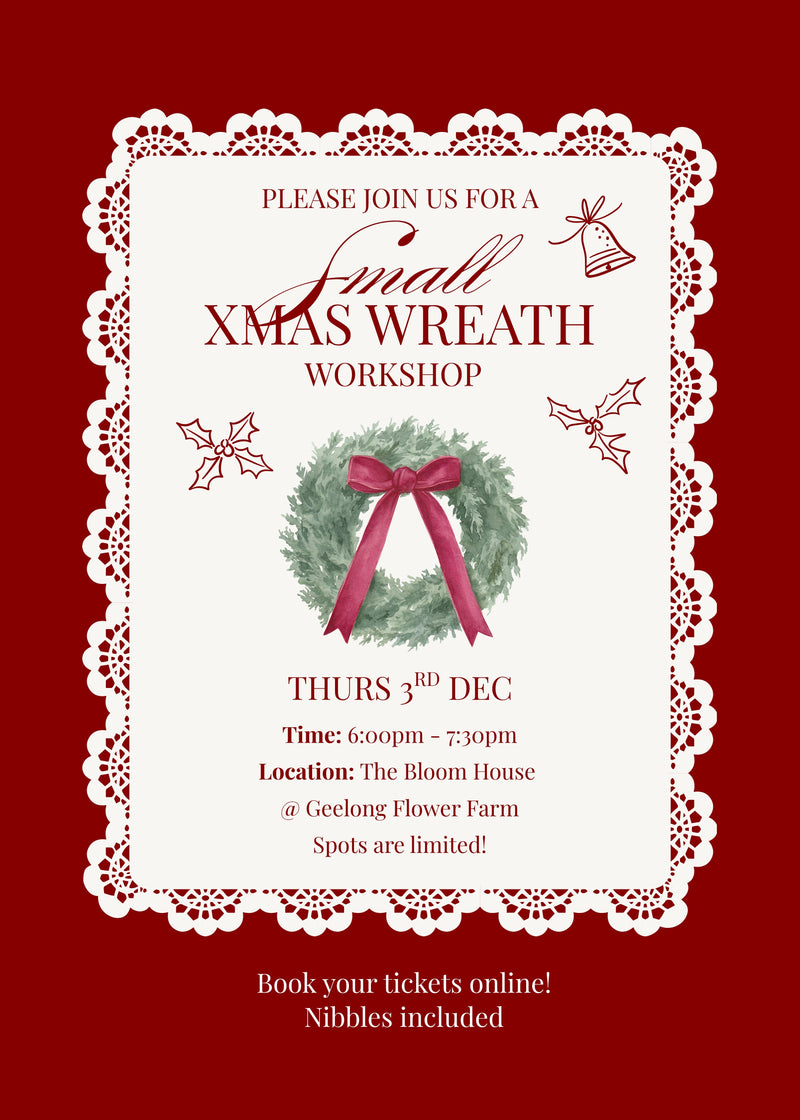 2026 Christmas Wreath Workshop Series