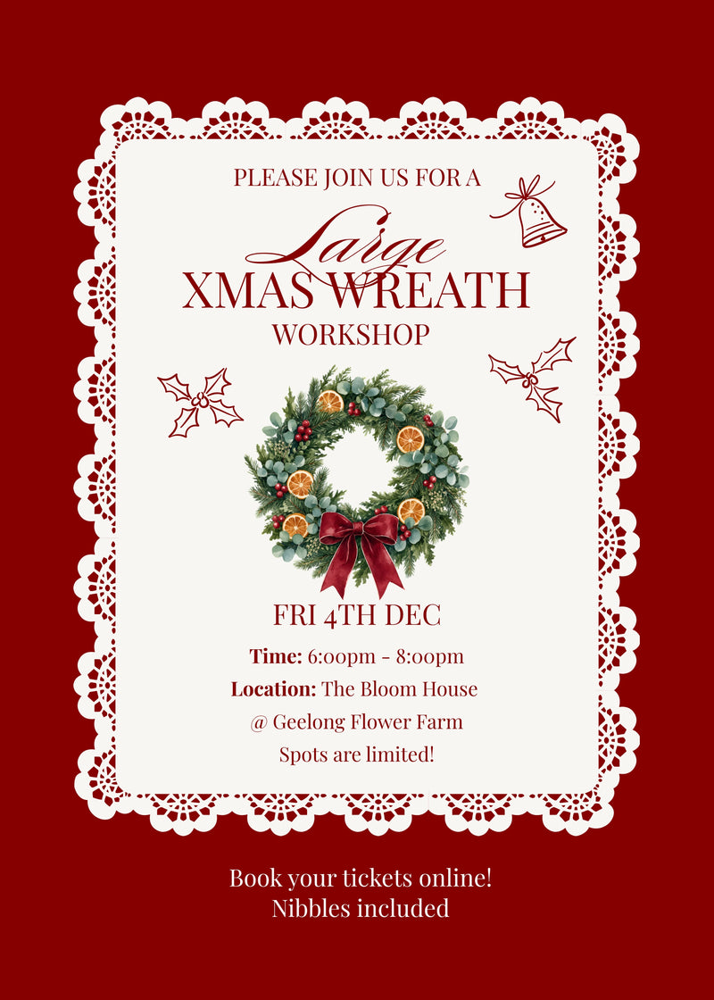 2026 Christmas Wreath Workshop Series
