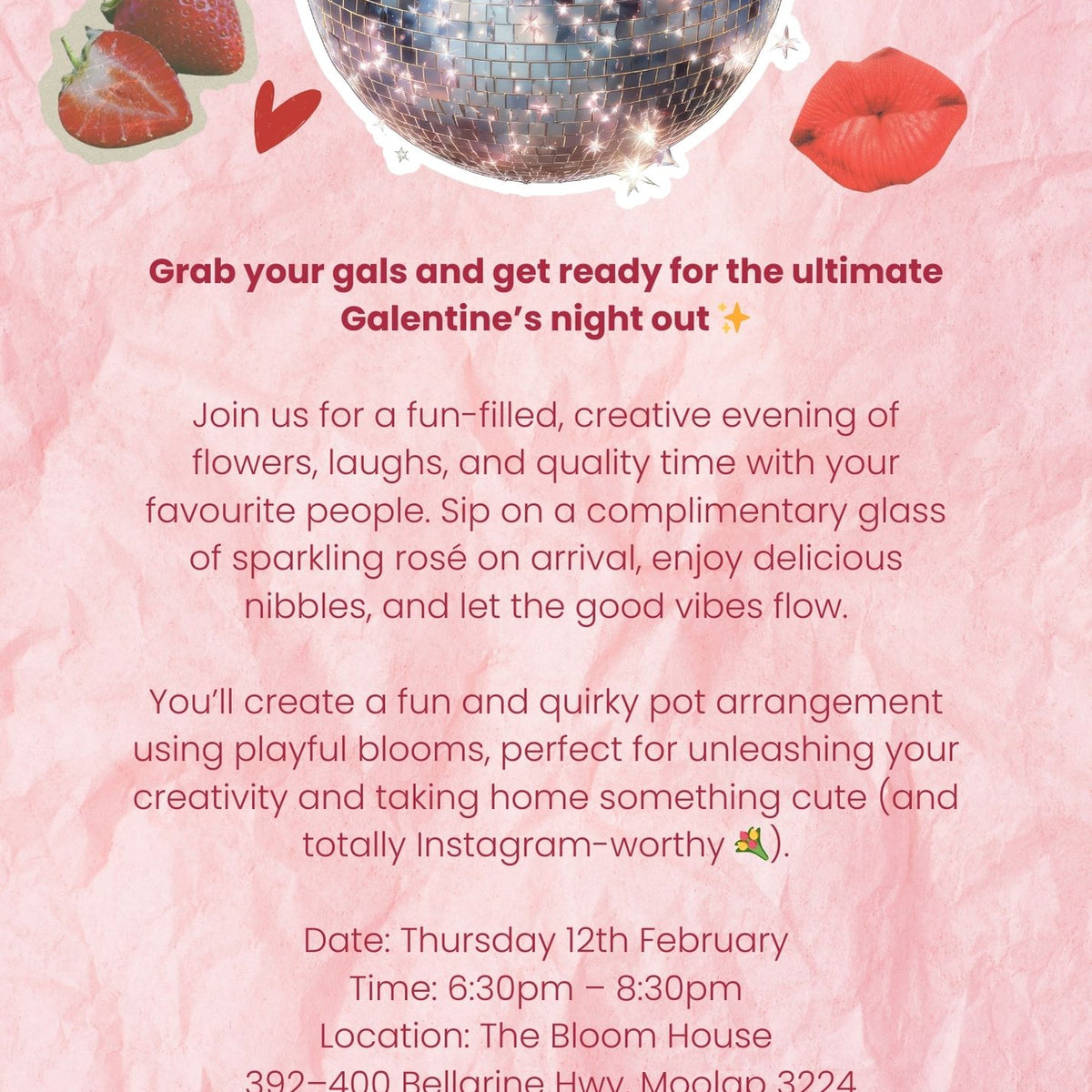 GALENTINES WORKSHOP