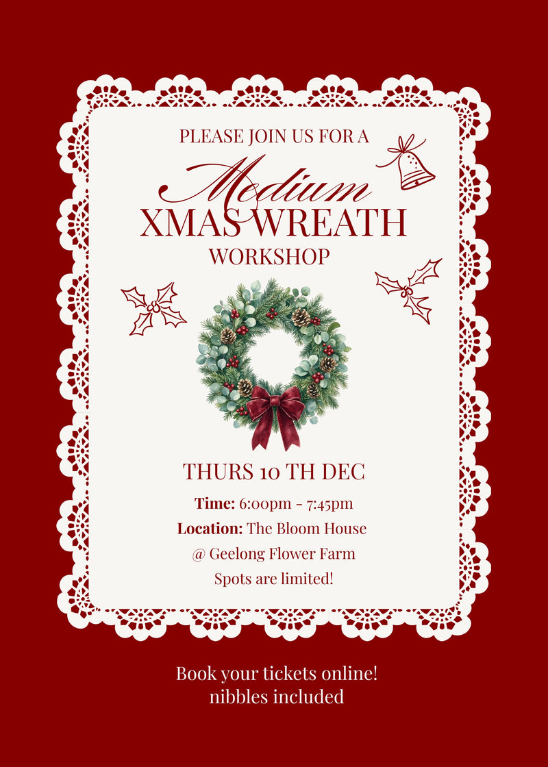 2026 Christmas Wreath Workshop Series