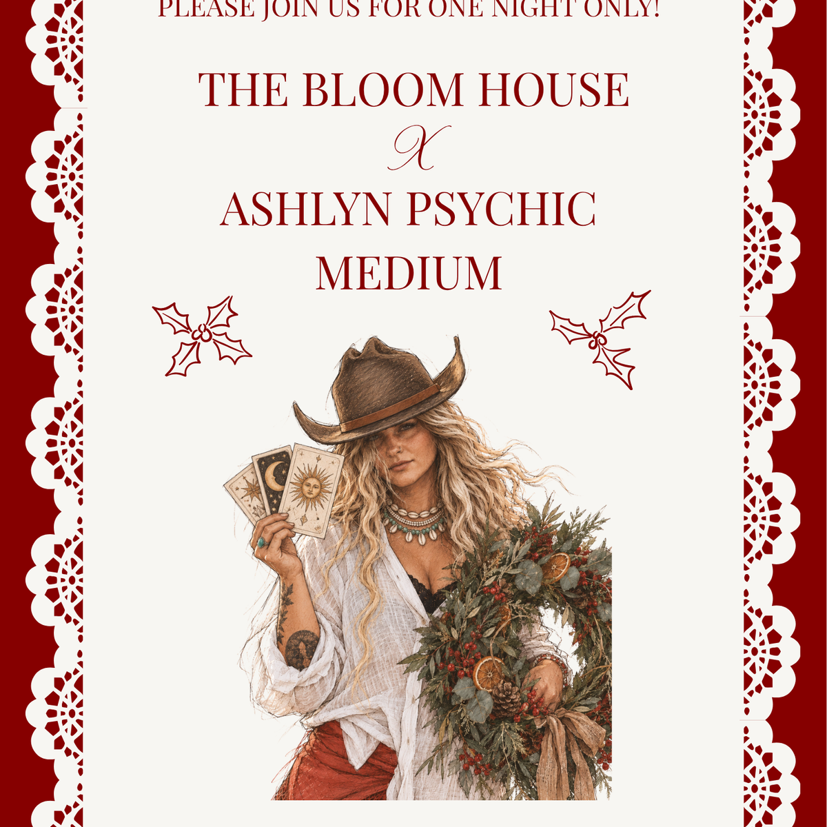 BLOOM HOUSE X ASHLYN PSYCHIC MEDIUM WORKSHOP