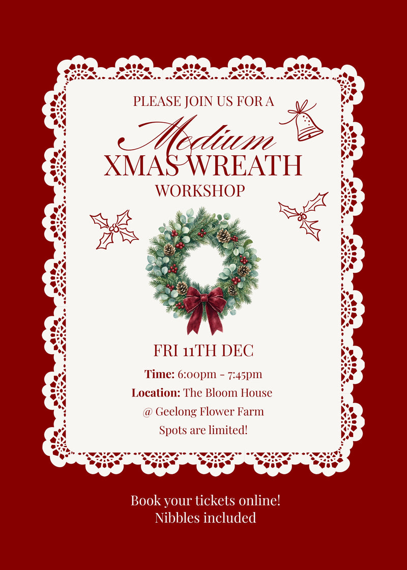 2026 Christmas Wreath Workshop Series