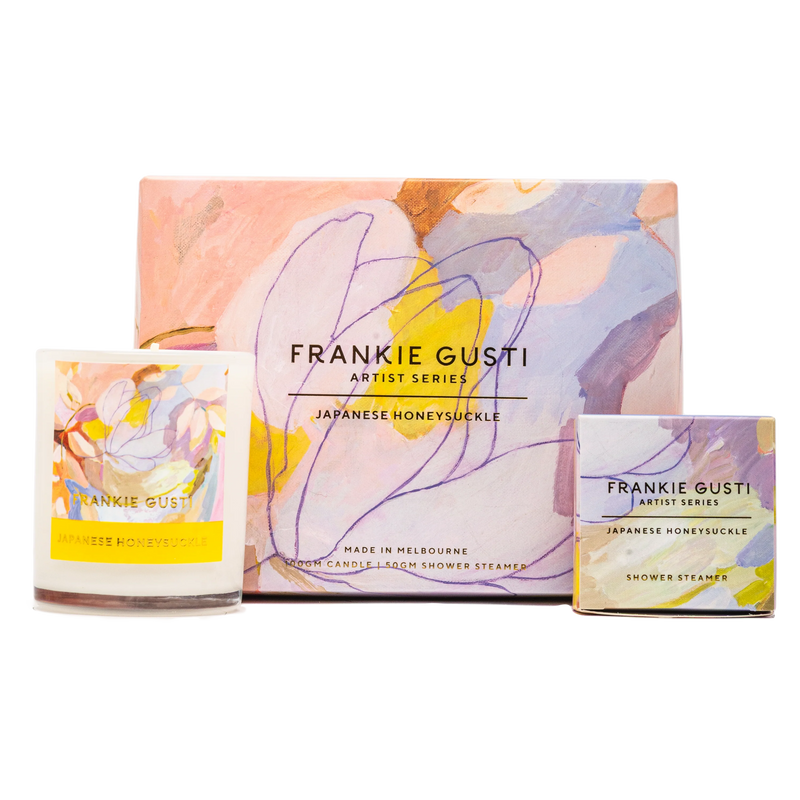 Frankie Gusti Steamer & Candle Duo - Artist Series
