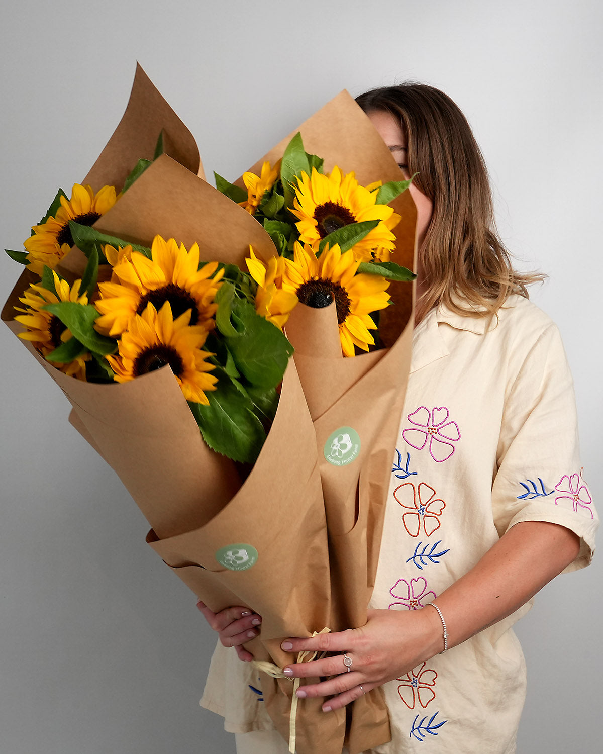 Sunflower Skip Sunflowers – Geelong Flower Farm