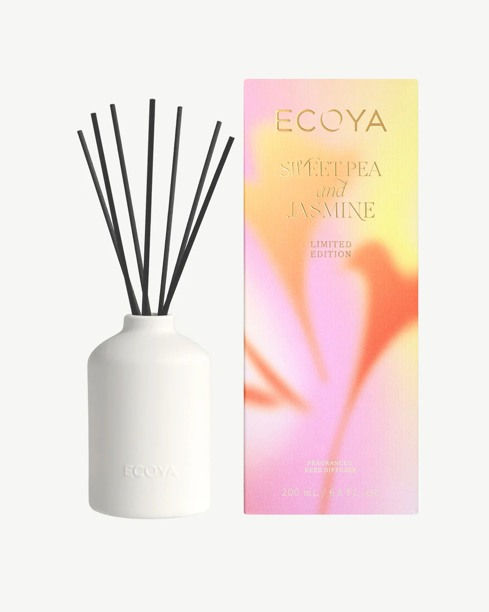 ECOYA Limited Edition Sweet Pea & Jasmine Ceramic  Diffuser