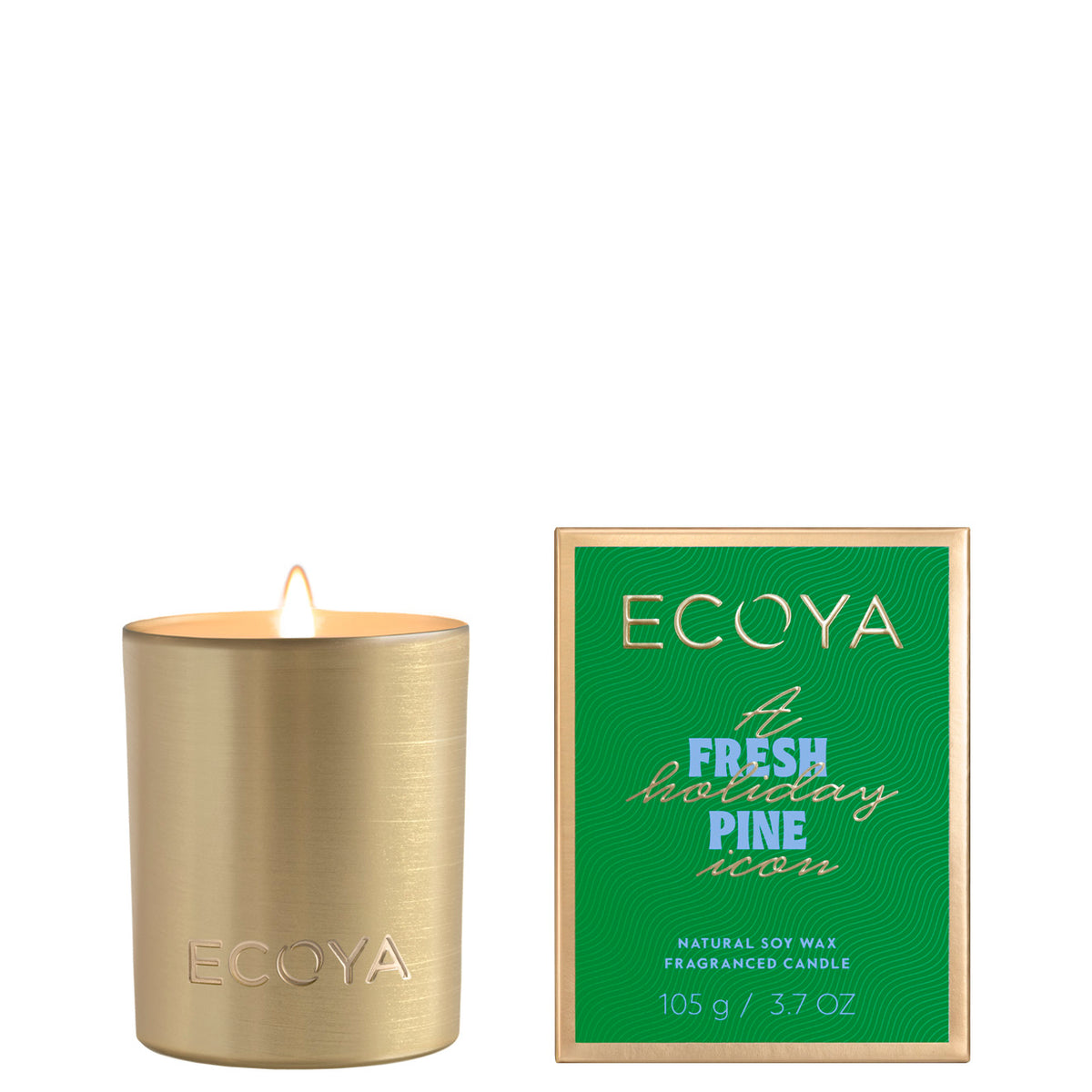 ECOYA HOLIDAY COLLECTION Mini Goldie Candle
