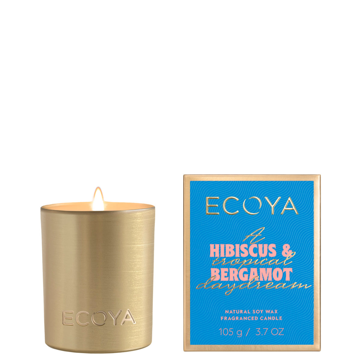 ECOYA HOLIDAY COLLECTION Mini Goldie Candle