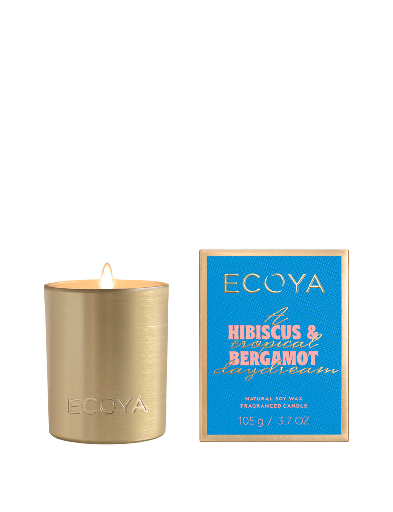 ECOYA HOLIDAY COLLECTION Mini Goldie Candle