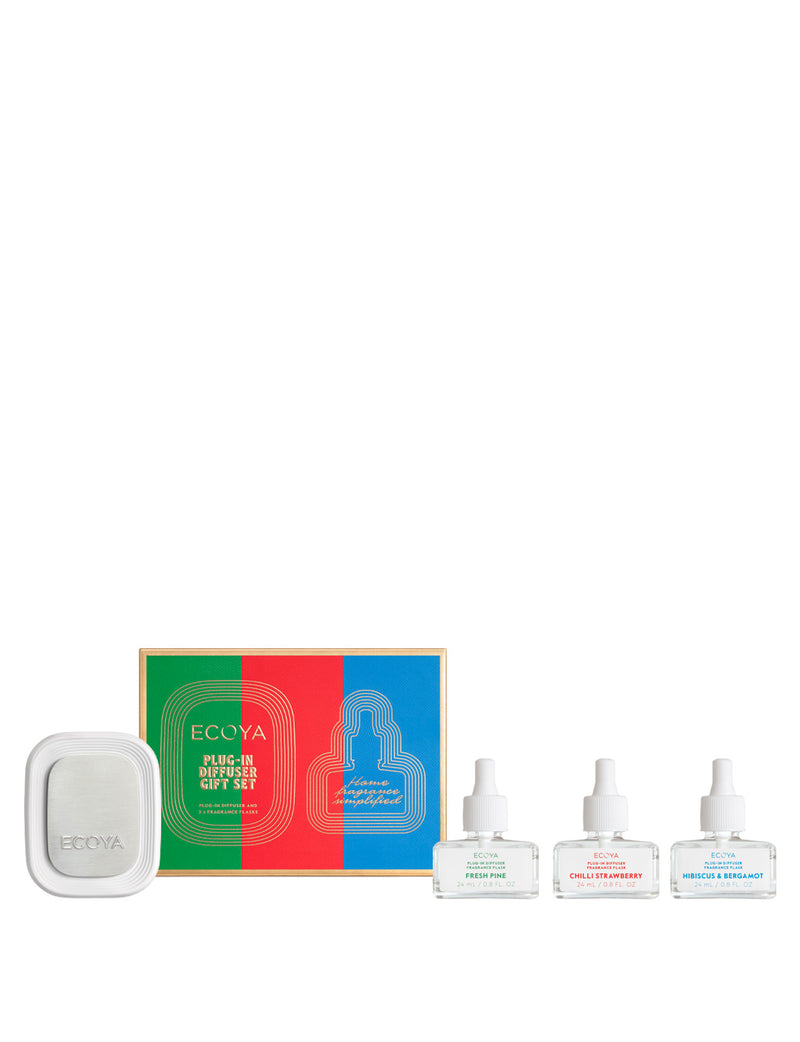 ECOYA HOLIDAY COLLECTION Plug-In Diffuser Set