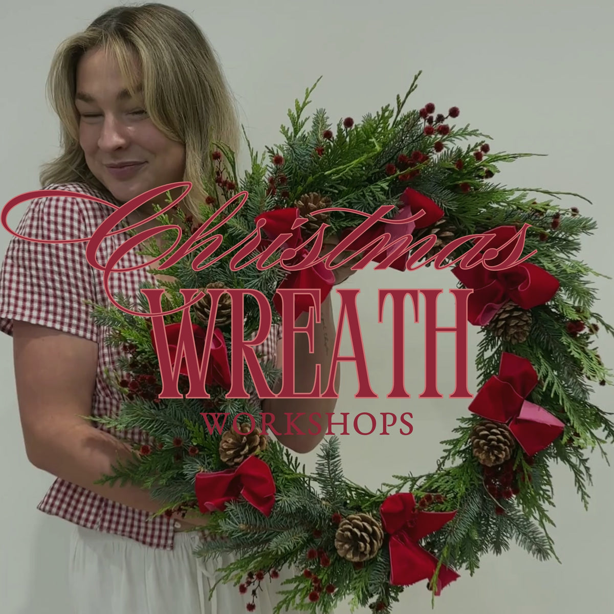 2026 Christmas Wreath Workshop Series