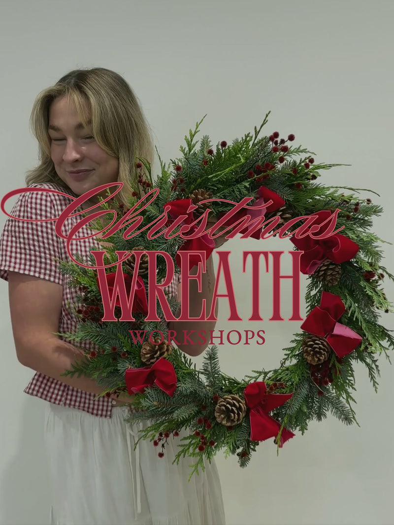 2026 Christmas Wreath Workshop Series