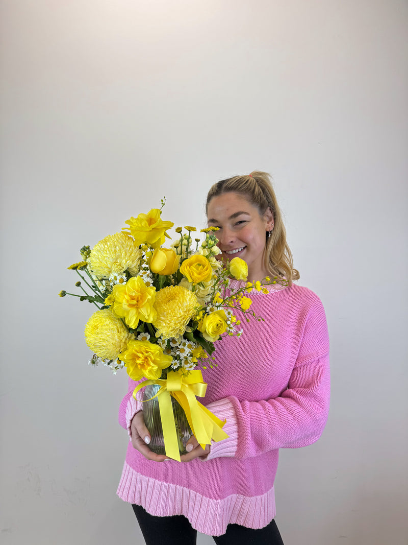 Lemon Drop Vase