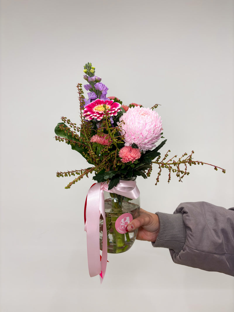 Blooming Posy Jar