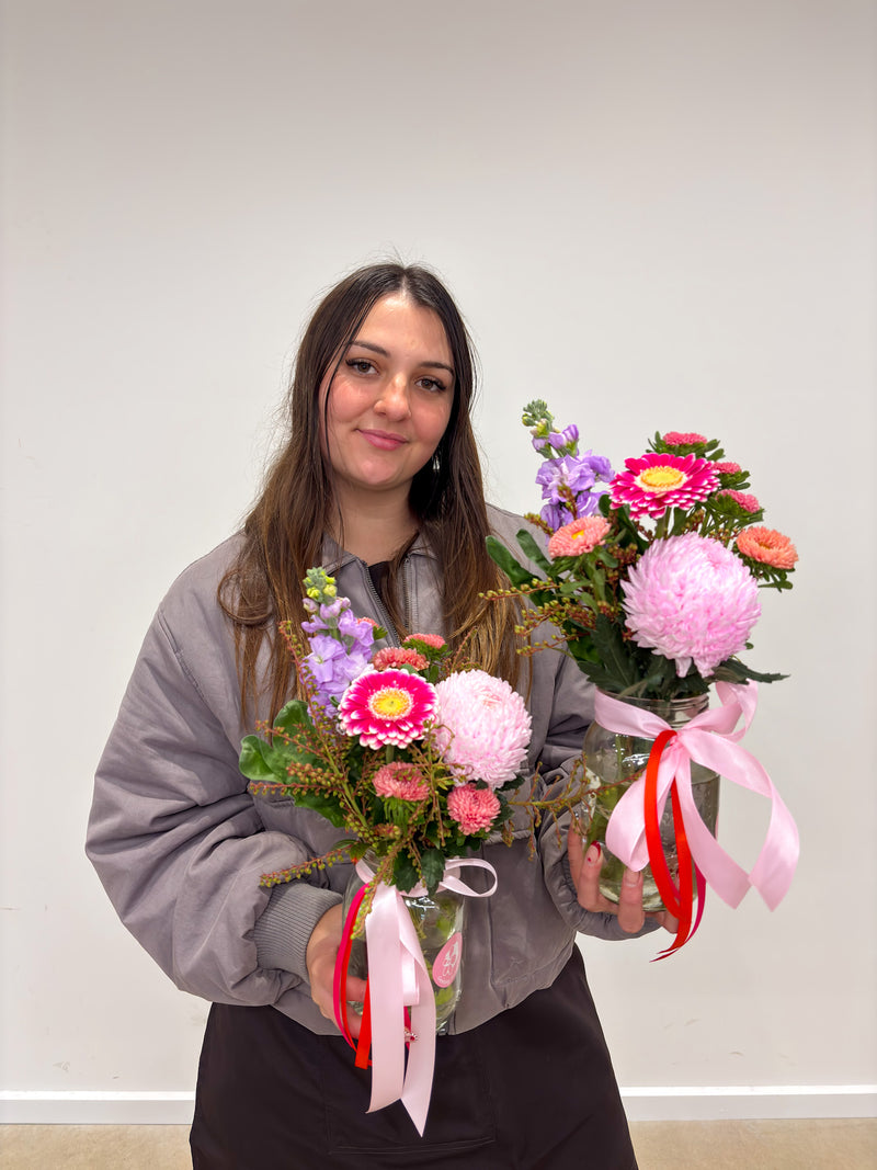Blooming Posy Jar