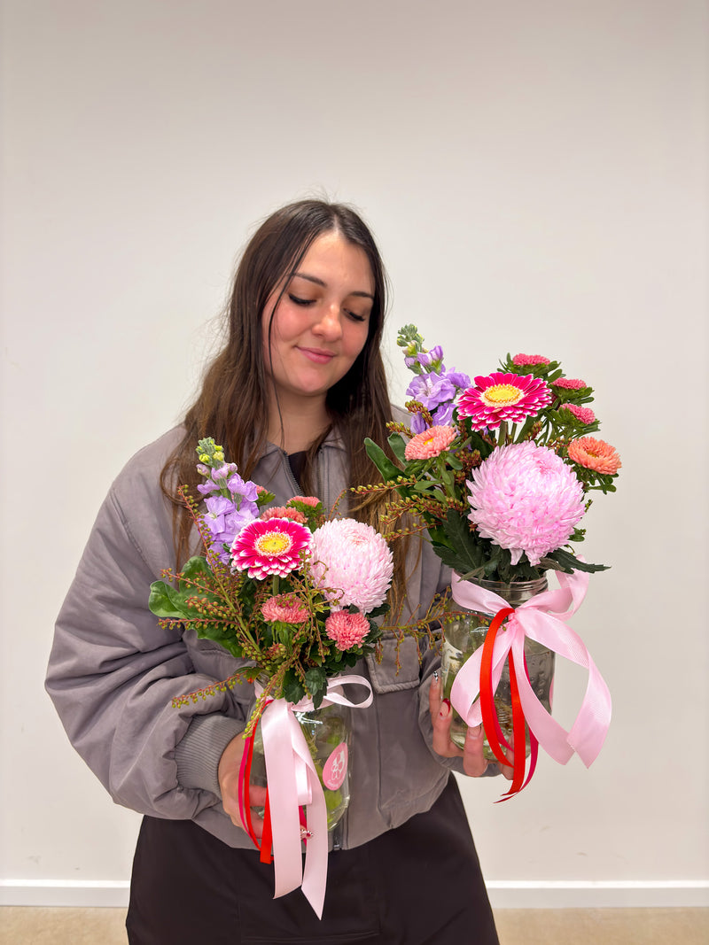Blooming Posy Jar