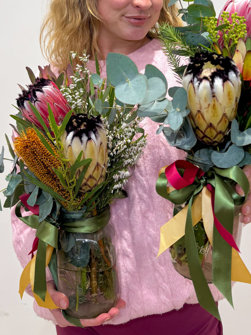 Blooming Natives Vase