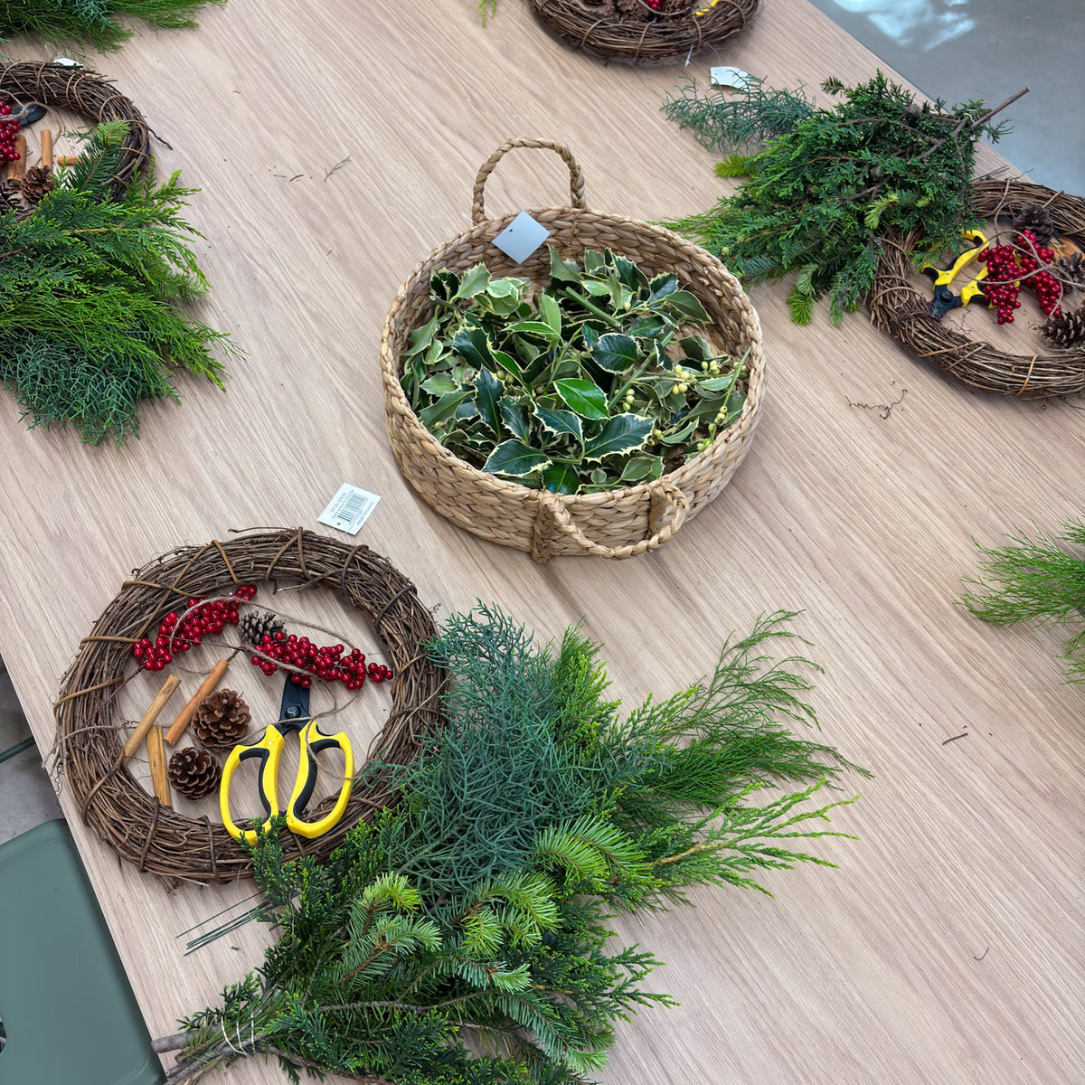 2026 Christmas Wreath Workshop Series