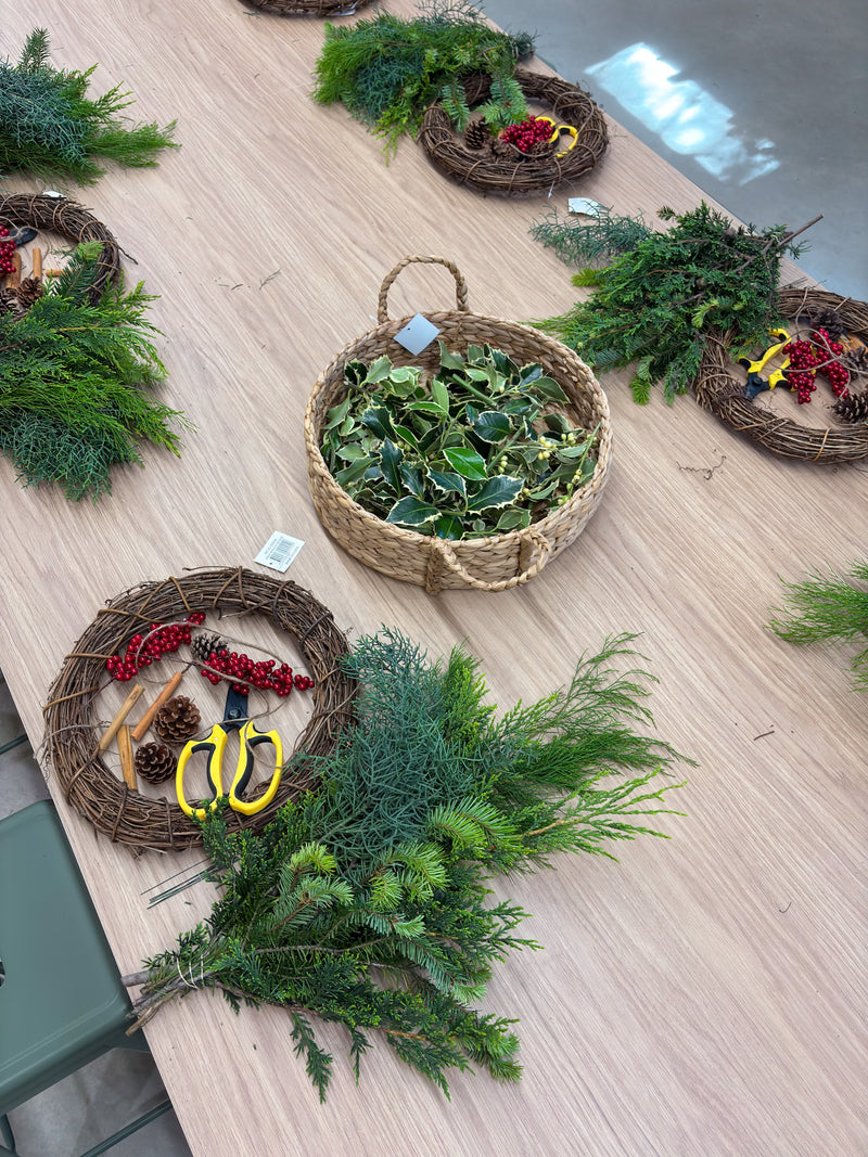 2026 Christmas Wreath Workshop Series