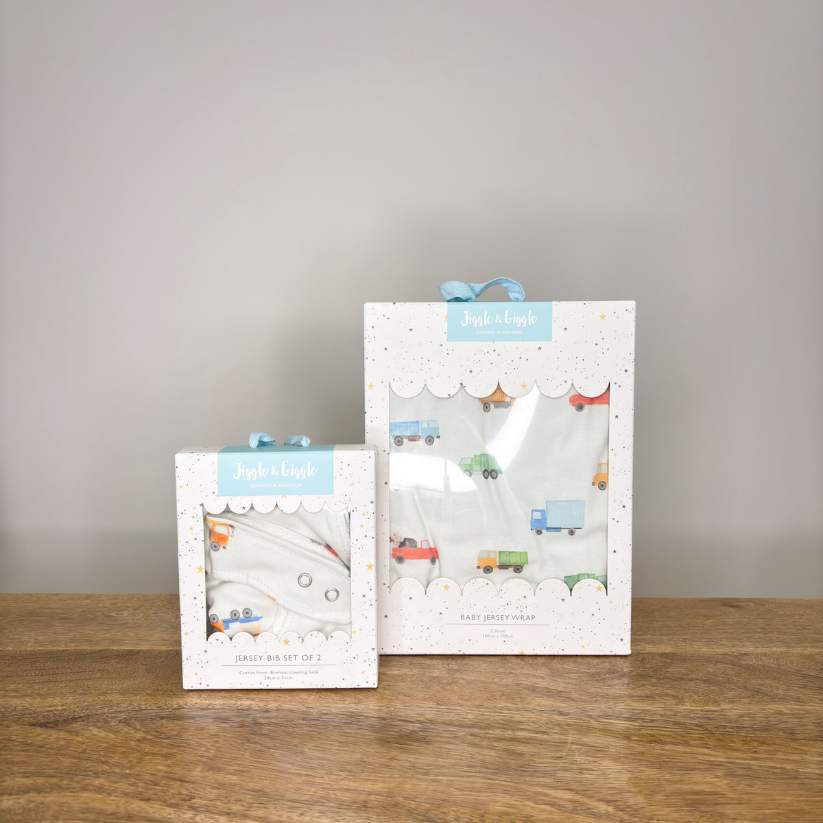 Jersey Wrap & Bib Set