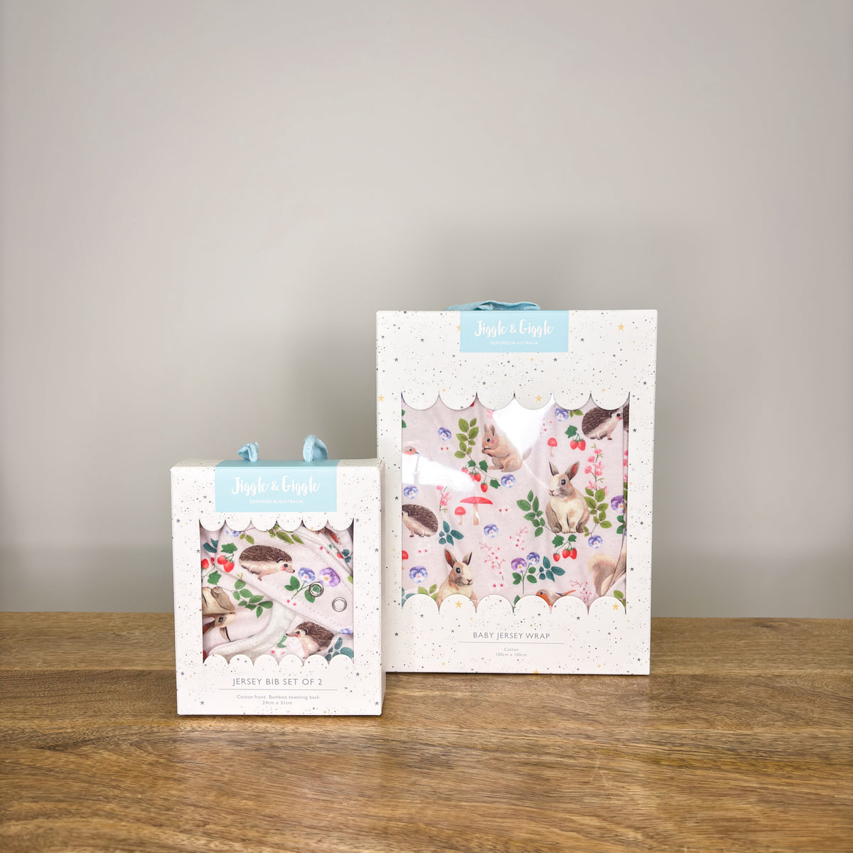 Jersey Wrap & Bib Set