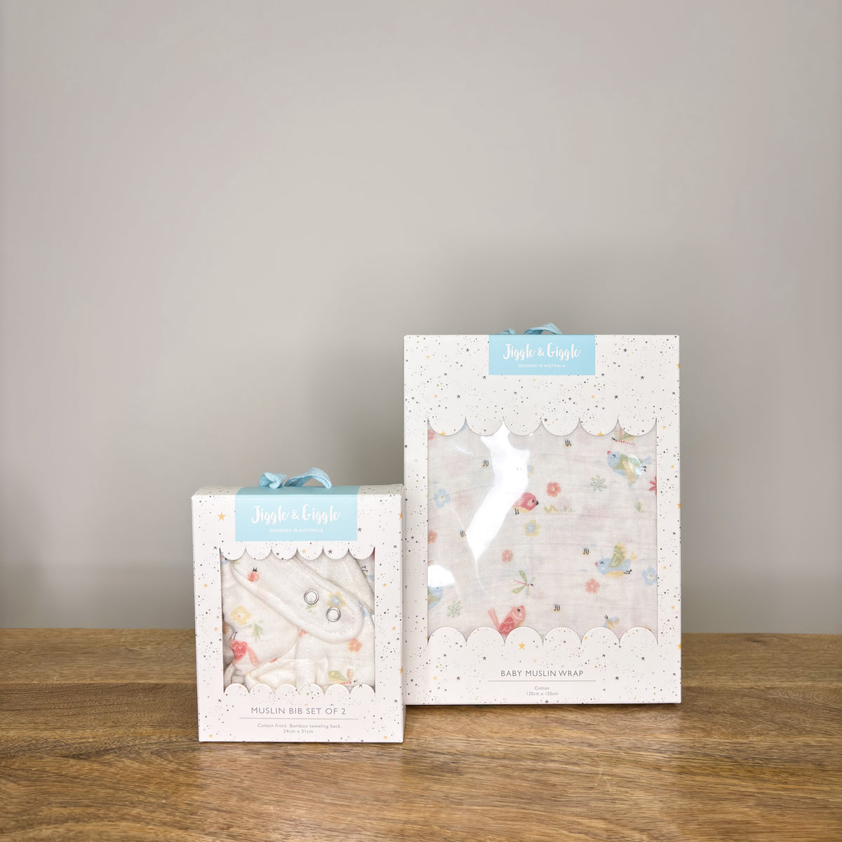 Muslin Wrap & Bib Set