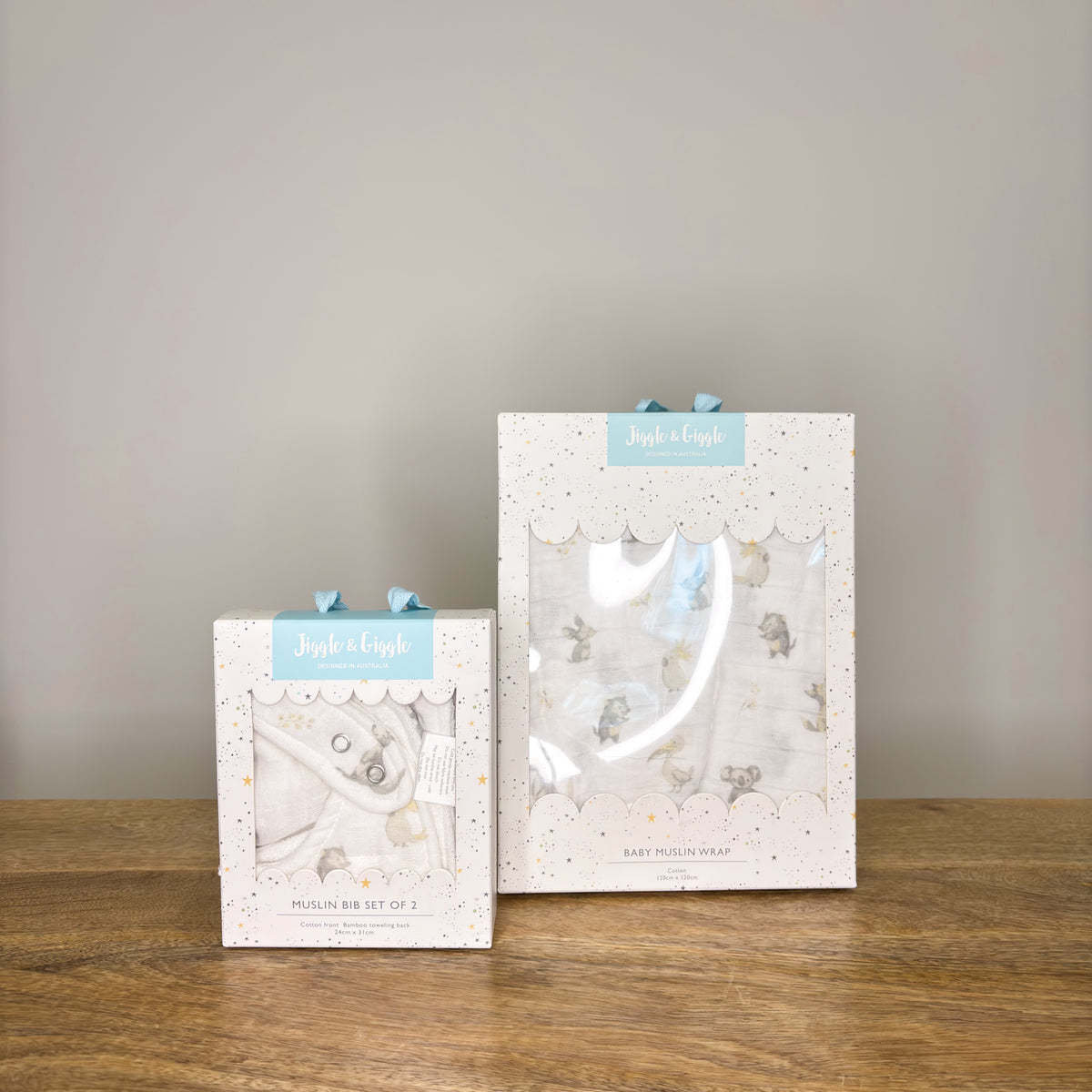 Muslin Wrap & Bib Set