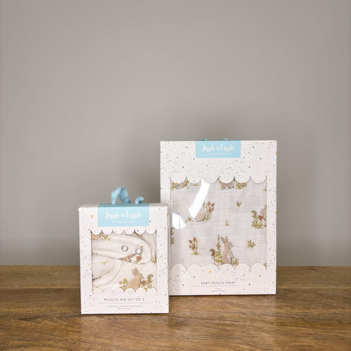 Muslin Wrap & Bib Set