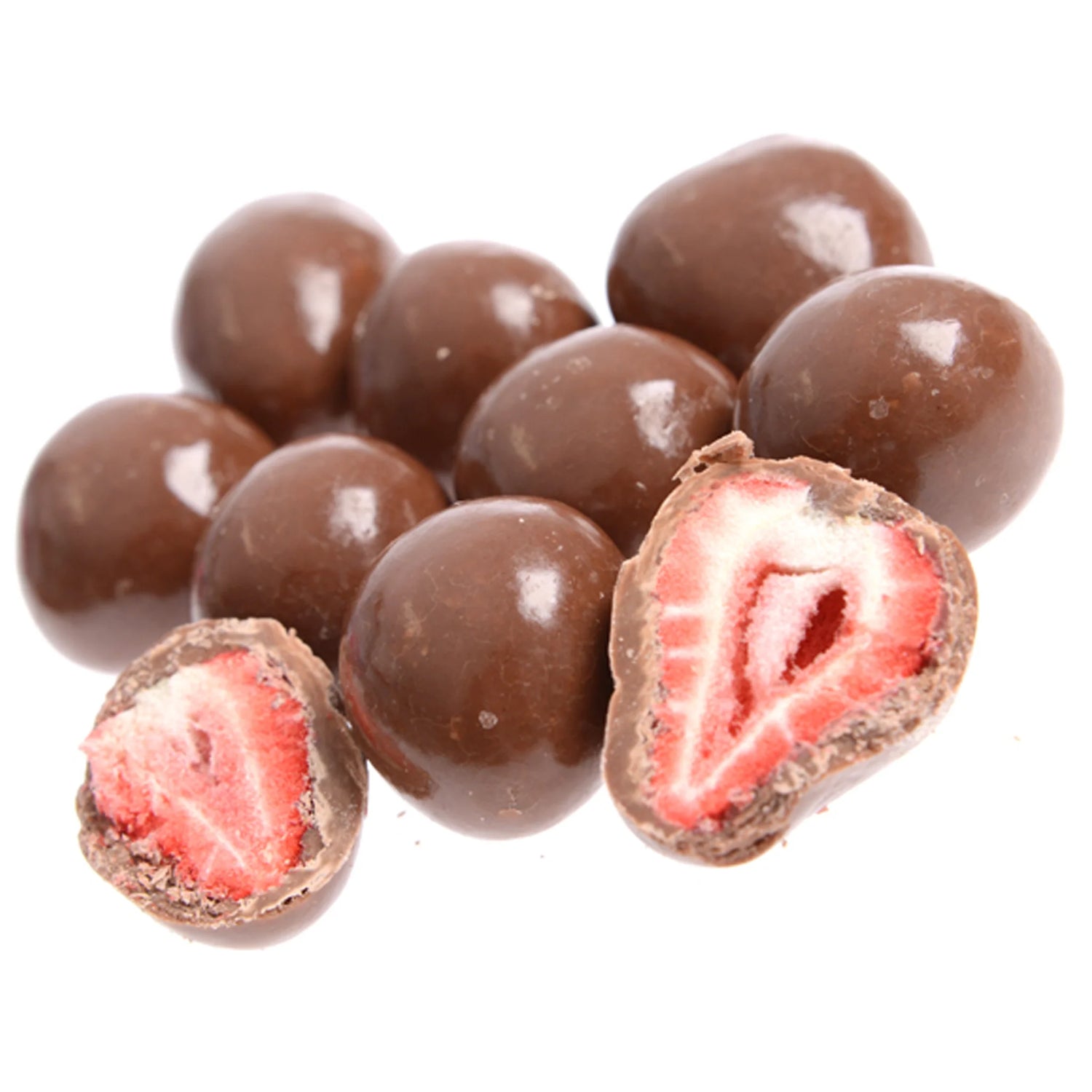 Freckleberry Choc Coated Freeze Dried Strawberries