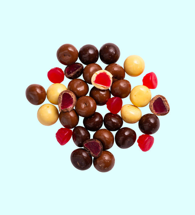 Freckleberry Choc Coated Raspberries