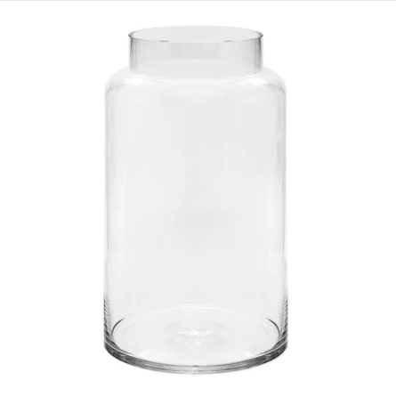 Squat Dome Glass Vase