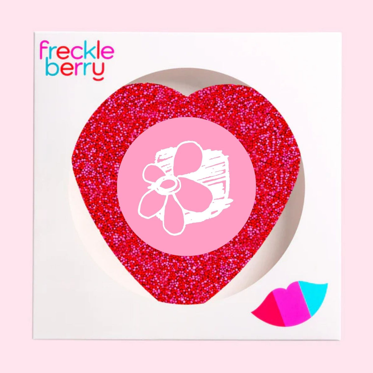 Freckleberry Giant Freckle Heart Chocolate