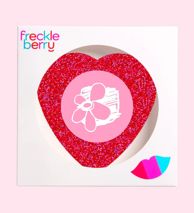 Freckleberry Giant Freckle Heart Chocolate
