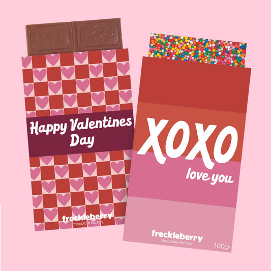 Freckleberry Valentine's Assorted Chocolate Blocks