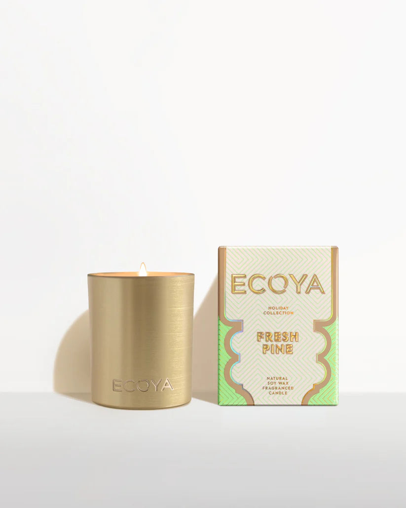 ECOYA HOLIDAY COLLECTION Mini Goldie Candle