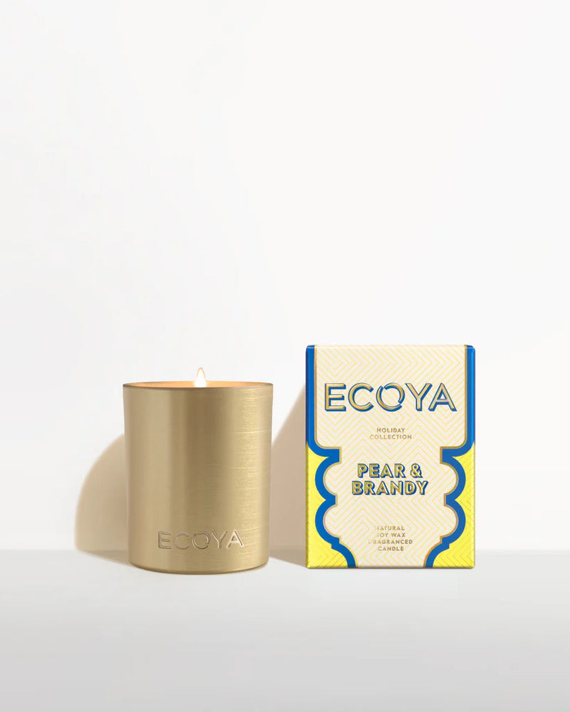 ECOYA HOLIDAY COLLECTION Mini Goldie Candle