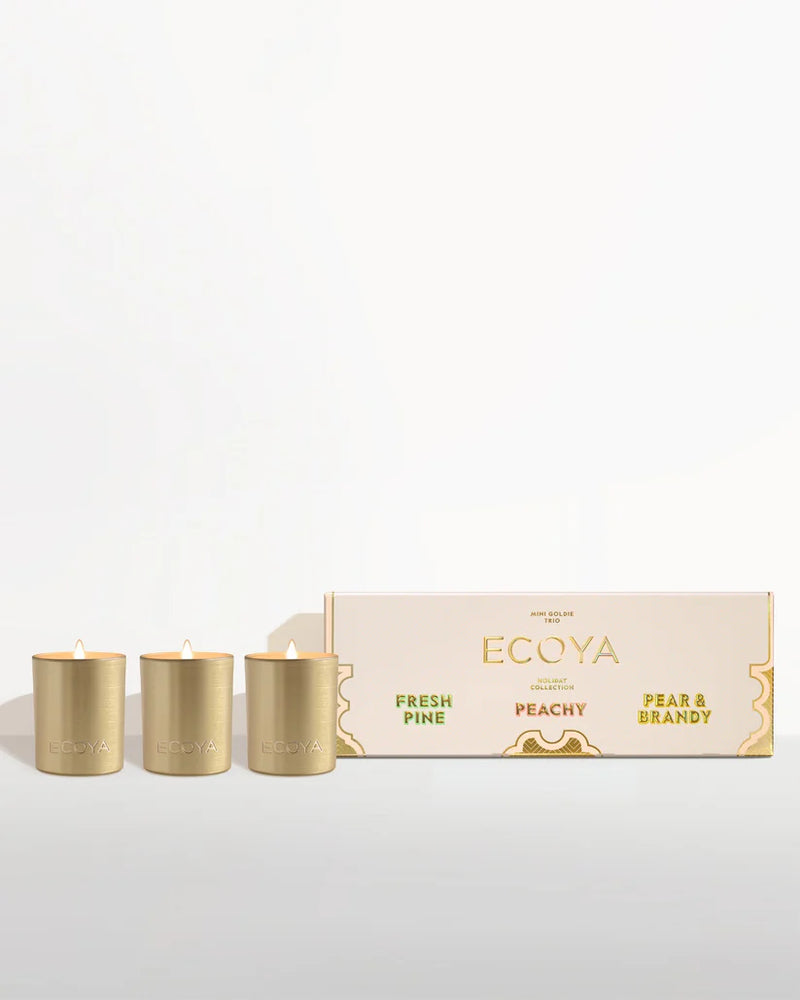 ECOYA HOLIDAY COLLECTION Mini Goldie Trio