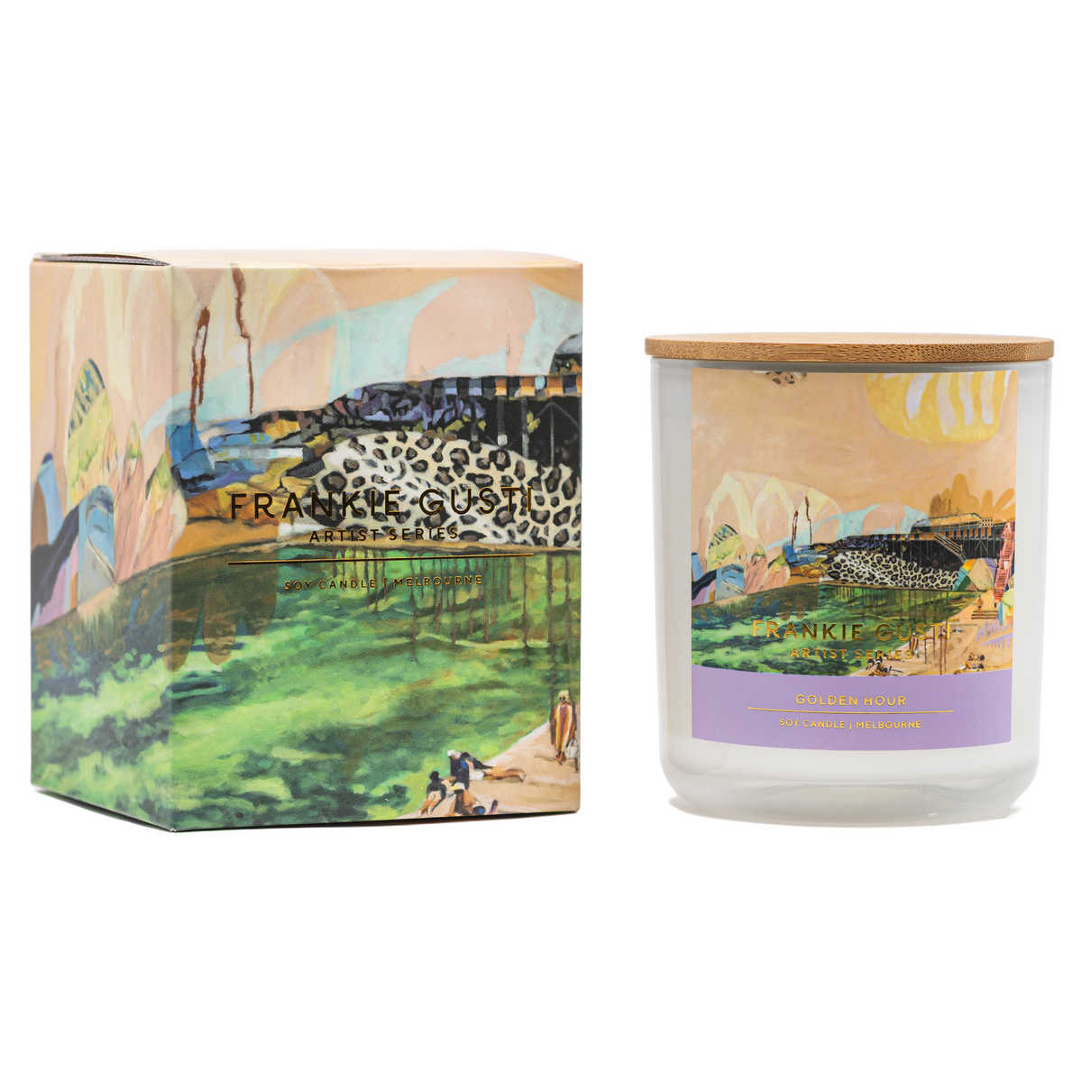 Frankie Gusti Candle - Holiday Series