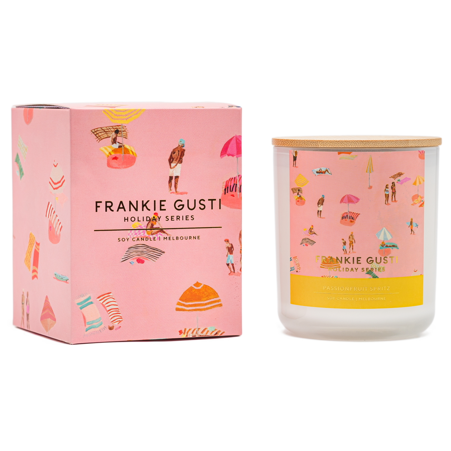 Frankie Gusti Candle - Holiday Series